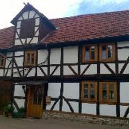 Aeltestes Haus In Quentel - Ferienwohnung 1 Mit Kleinem Garten Lichtenau المظهر الخارجي الصورة